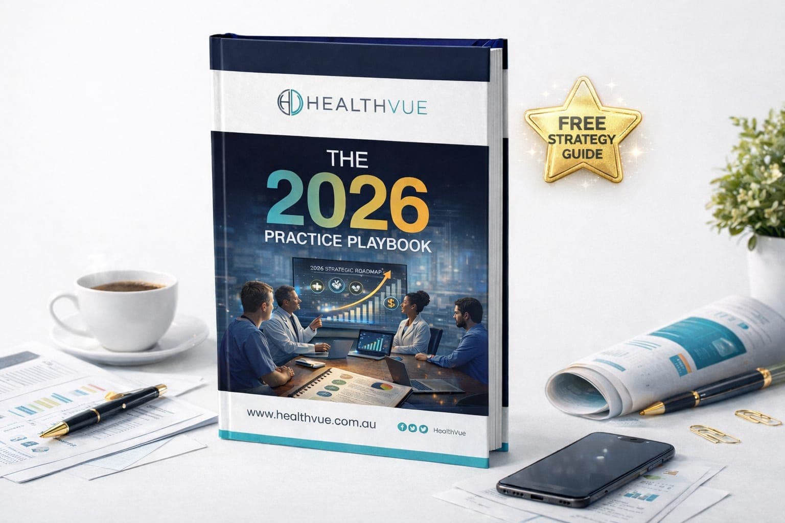 The 2026 Practice Playbook — Free Strategy Guide by HealthVue
