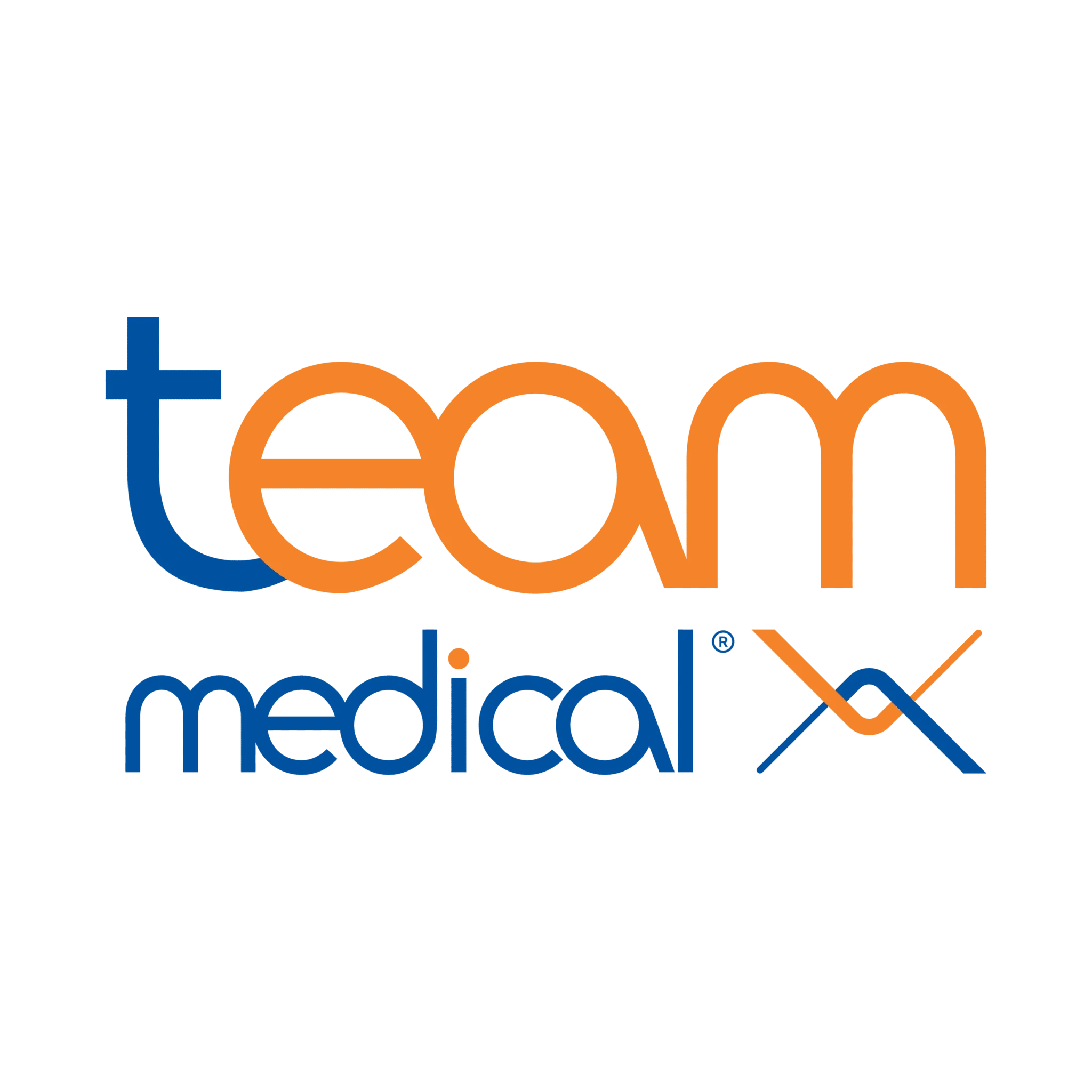 Team Medical Logo Stacked Square Frame 01