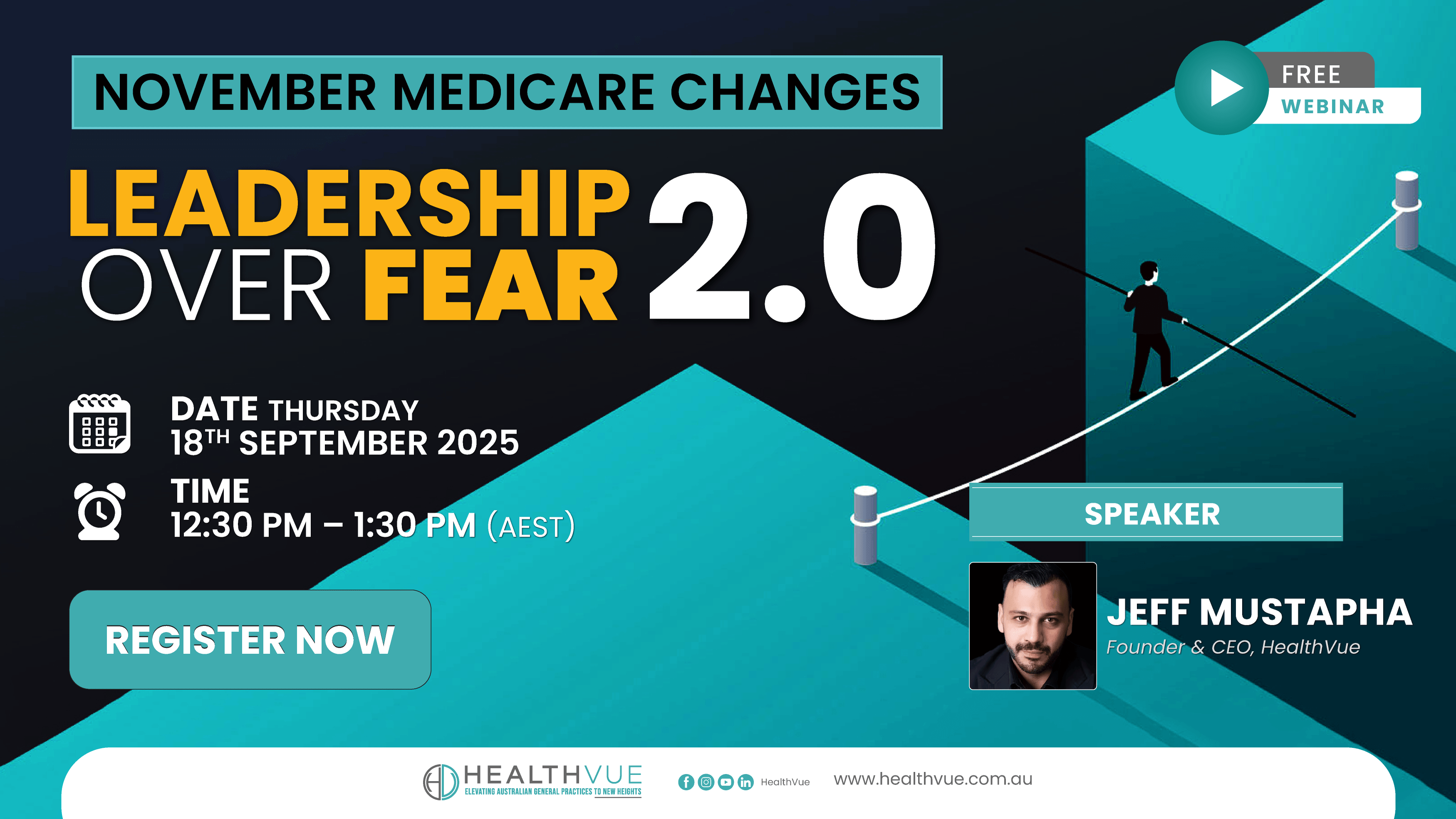 Webinar Leadership Over Fear November Medicare Changes PP Cover 1
